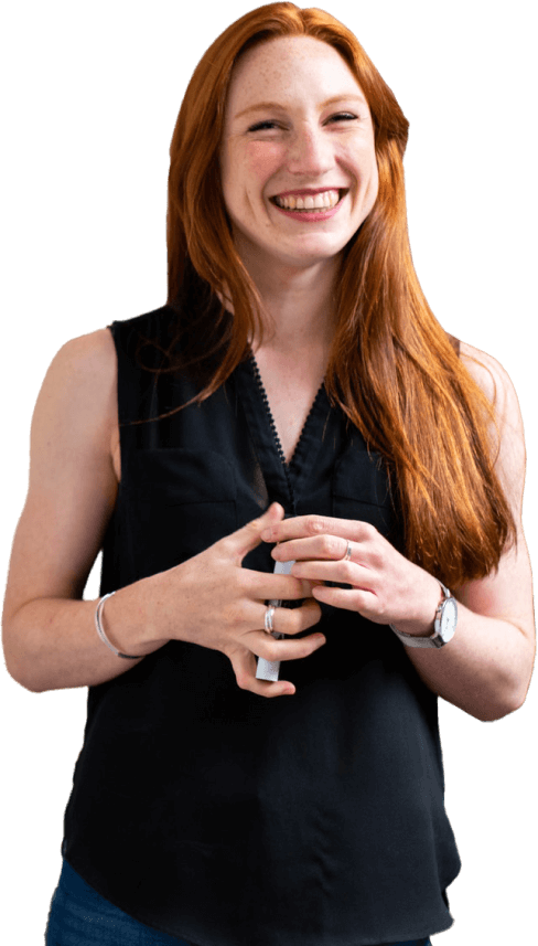 Home webinar landing template hero woman img